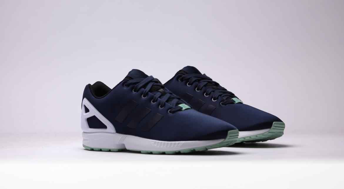 Adidas zx outlet flux navy blue